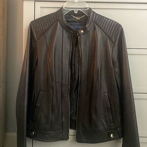 NWOT lambskin jacket